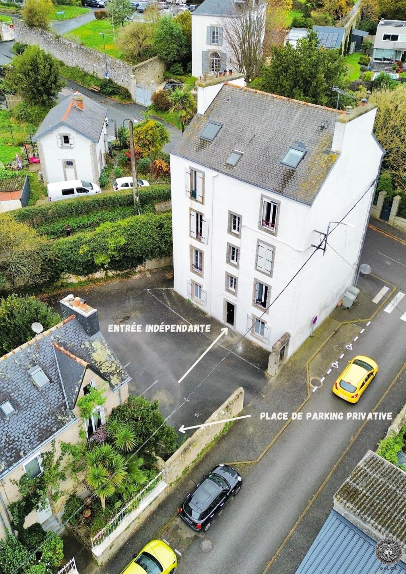 - La Suite Delos - Jacuzzi 2 Places - Centre Ville A Pied - Lit Queen Size - Parking Privee - Wifi - City Center Within Walking Distance - Quimper Exterior foto